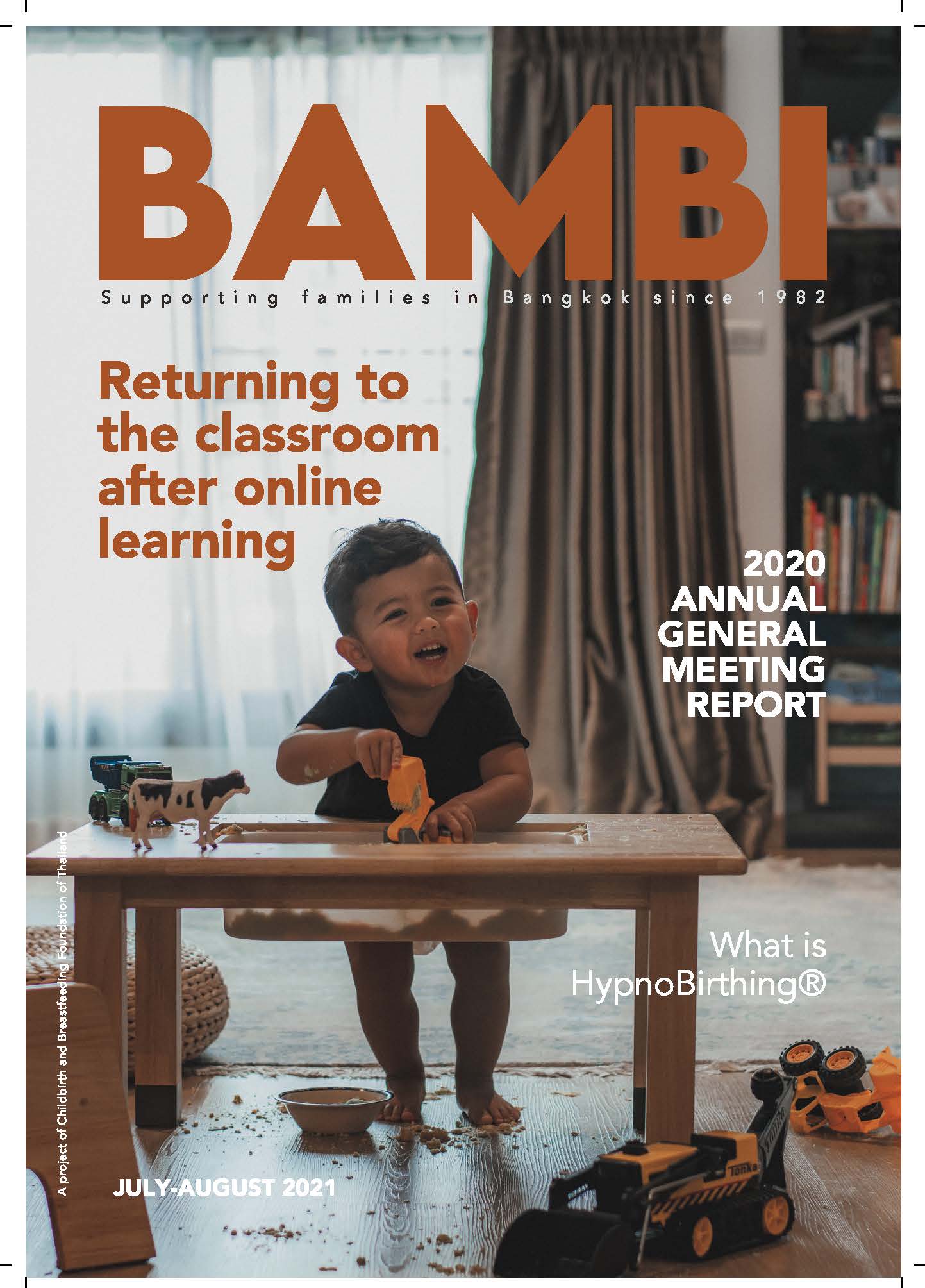 Cover of BAMBI Magazine Jul-August 2021