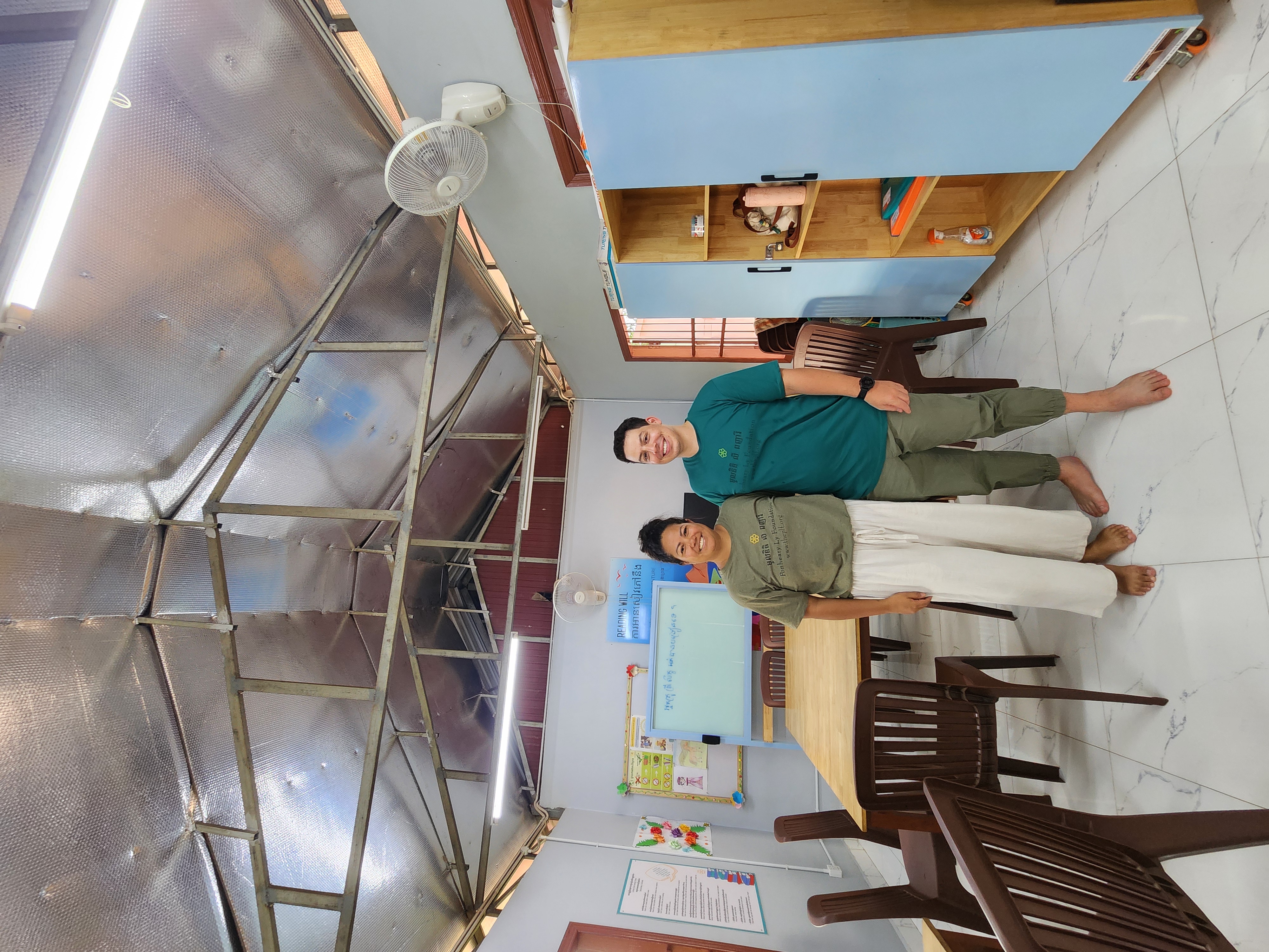 a wife and husband hug