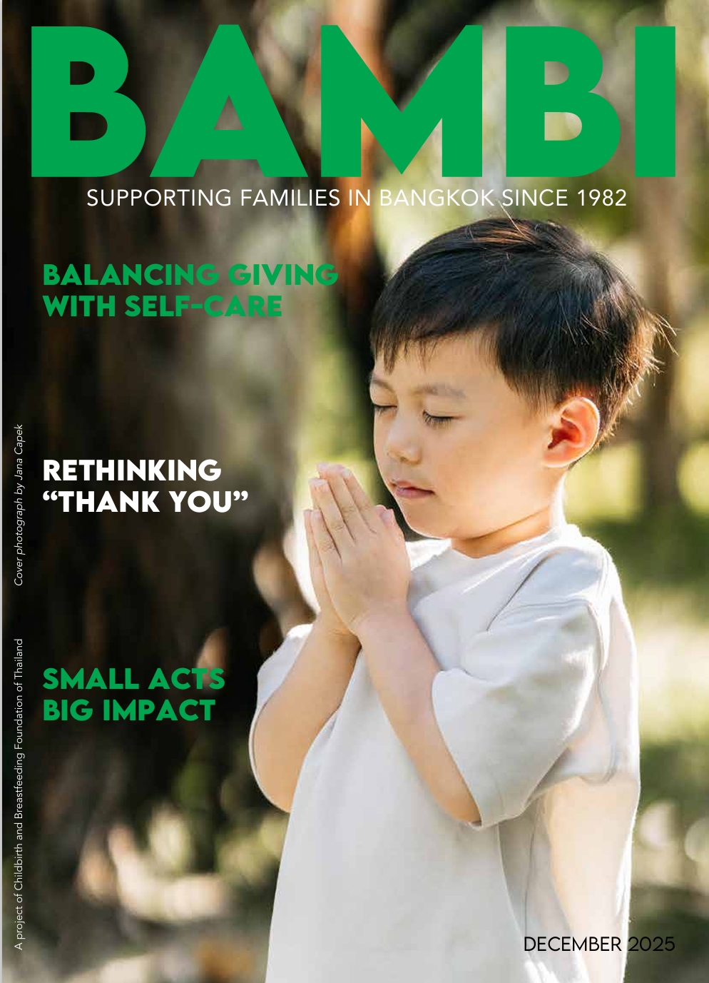 Cover of BAMBI Magazine December 2025