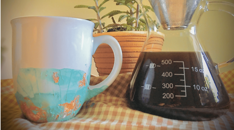 Finished Marbled Mug